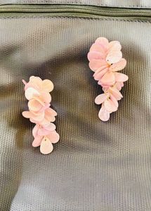 H&amp;M Floral Drop Lavender Earrings
