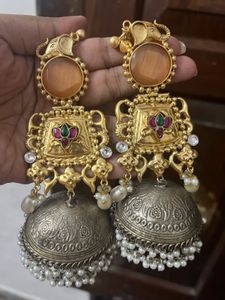 heavy earrings