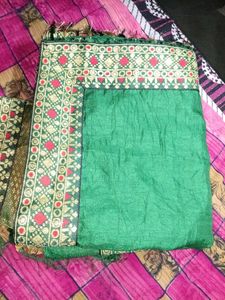 Saree with blouse
