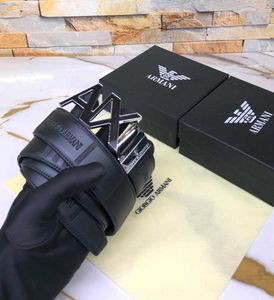 LV &amp; ARMANI PREMIUM QUALITY MENS BELT WD BOX