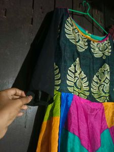 Multicolored Gown