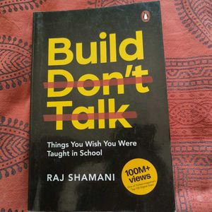 Build Don’t Talk by Raj Shamani – (Used Book)