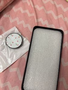 Phone case and pop socket for Samsung S21 FE