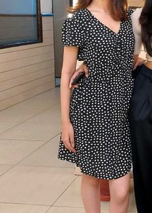 Polka Dot Mini Dress