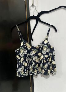 Floral Print Cami Top