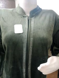 Party Wear Winter Coord Set