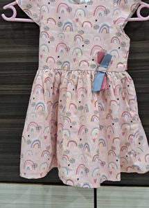 Cute Rainbow frock