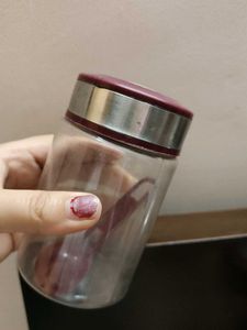 Set Of 4 Good Quality Plastic Container Jar