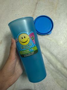 🆕 Blue Plastic Water Bottle