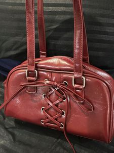Burgundy Shoulder Bag