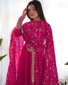 New Stayle Beautiful Women Gown With Dupatta Dress