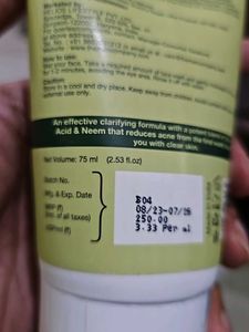 The Man Company Anti Acne Face Wash