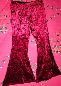 Velvet Flare Pant