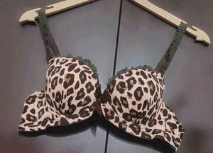 Brown 🟤 Printed Bra For Girl Or Women 34 D