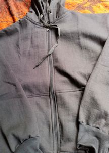 Black  Hoodies Winter Jacket