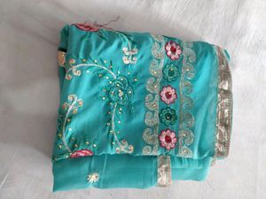 New Sareee Of Jorgete Febric #saree