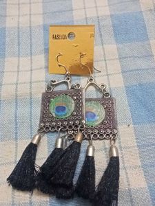 3 Oxidised Earring Set
