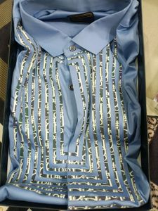 Stylish Men&#39;s Patterned Shirt