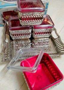 SELAVEL Air Tight Container With One Tray