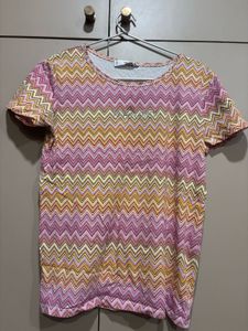 Patterned T-shirt