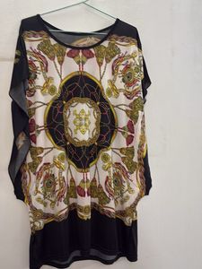 Unique Patterned Kaftaan Tunic Top