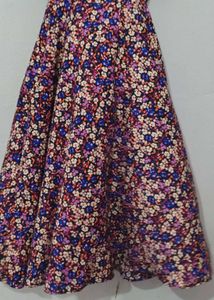Floral print dress