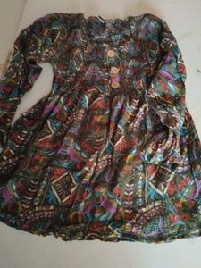 Boho Print Dress