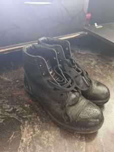 Dms Ncc Boots Ankle Length Police Army Shoes