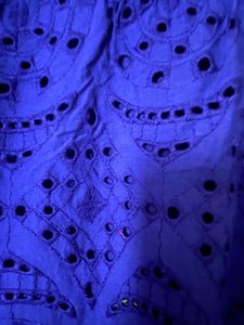 Women’s Purple Chicken Work Top (L)