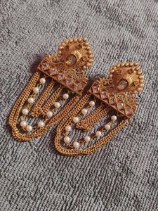 Gold-Tone Dangle Earrings