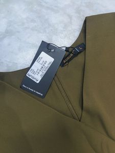 Auguri olive green one piece