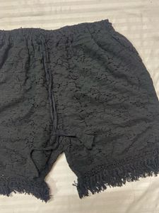 Fringe Detail Shorts