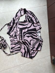 Animal Print Long Sleeve Top