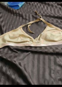 Beige Halter Bra