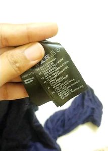 H &amp; M Brand Navy Blue Long Sleeve Top