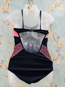 Black N Pink Swimsuit
