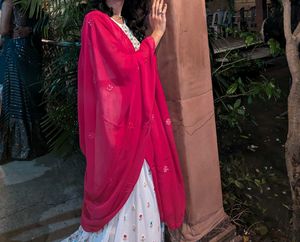 White Choli For Sale Price Is 2500