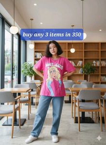Pink Miss Piggy Graphic Tee