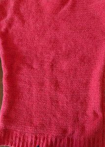 Coral Cable Knit Sweater