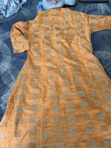 Orange Kurta