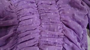 Purple Polka Dot Top