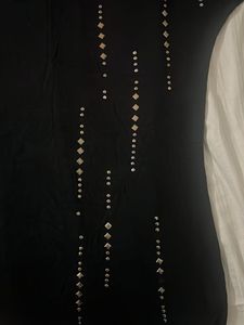 Black Embellished top