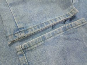 Wide Leg Denim Jeans