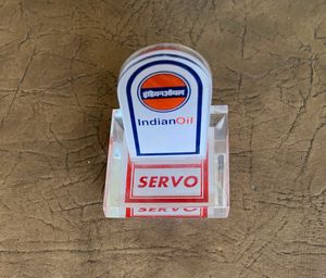 Indian Oil SERVO branded paperweight