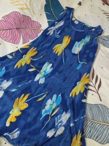 Blue Floral Sundress