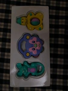 Cute Yellow Hippo Pillow And Nonny Rattle Toy