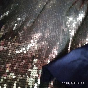 Sequin Saree Throw Away Price