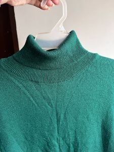 🔥Brand New Green Turtleneck Sweater