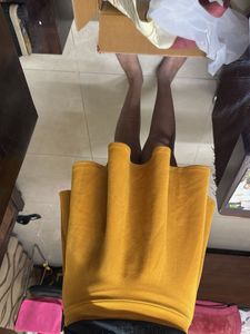 Mustard Mini Skirt