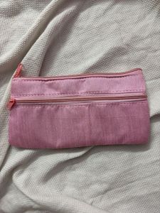 Floral Embroidered Pouch